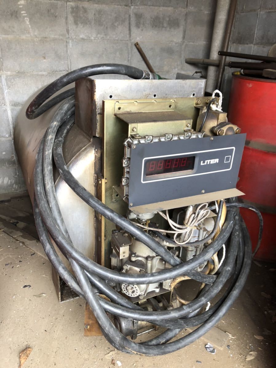 ローリータンク タツノ ホームローリー500 ジャンク 灯油 軽油 燃料 