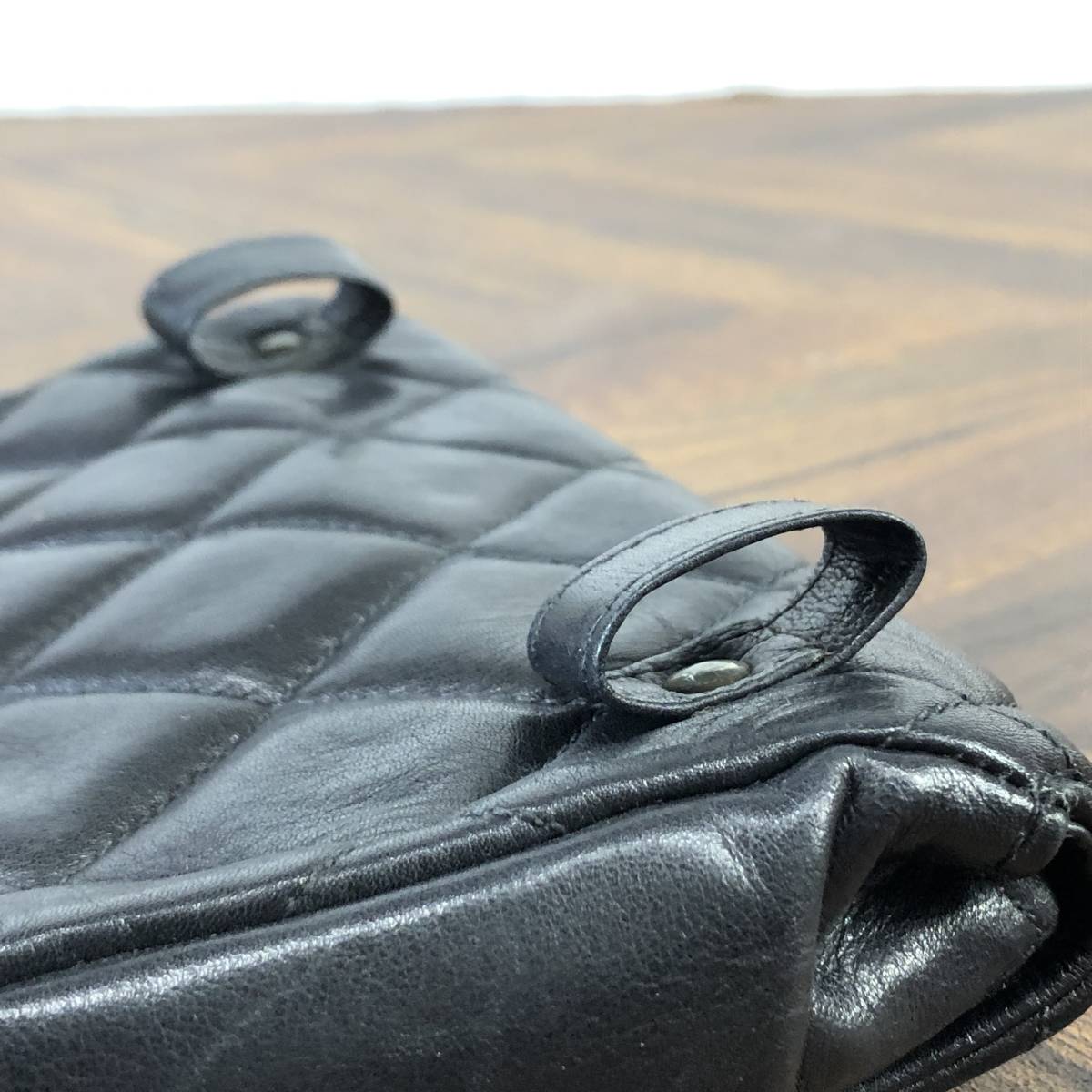 CHANEL シャネル マトラッセ ラムスキン ウエストポーチ ミニバッグ