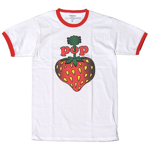 ヒステリックグラマー 名作！ イチゴのギター POP Tシャツ カットソー POPマガジン カルトTシャツの決定版 ビートボム イチゴT マニア