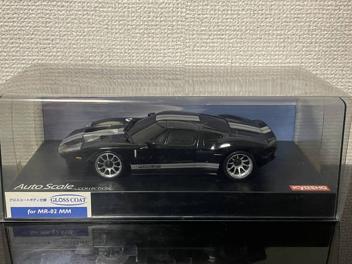 京商 ミニッツASC フォードGT ブラック／シルバーストライプ 京商