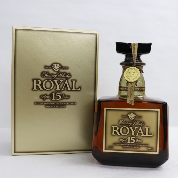 SUNTORY（サントリー）ローヤル 15年 ゴールドラベル 43％ 750ml