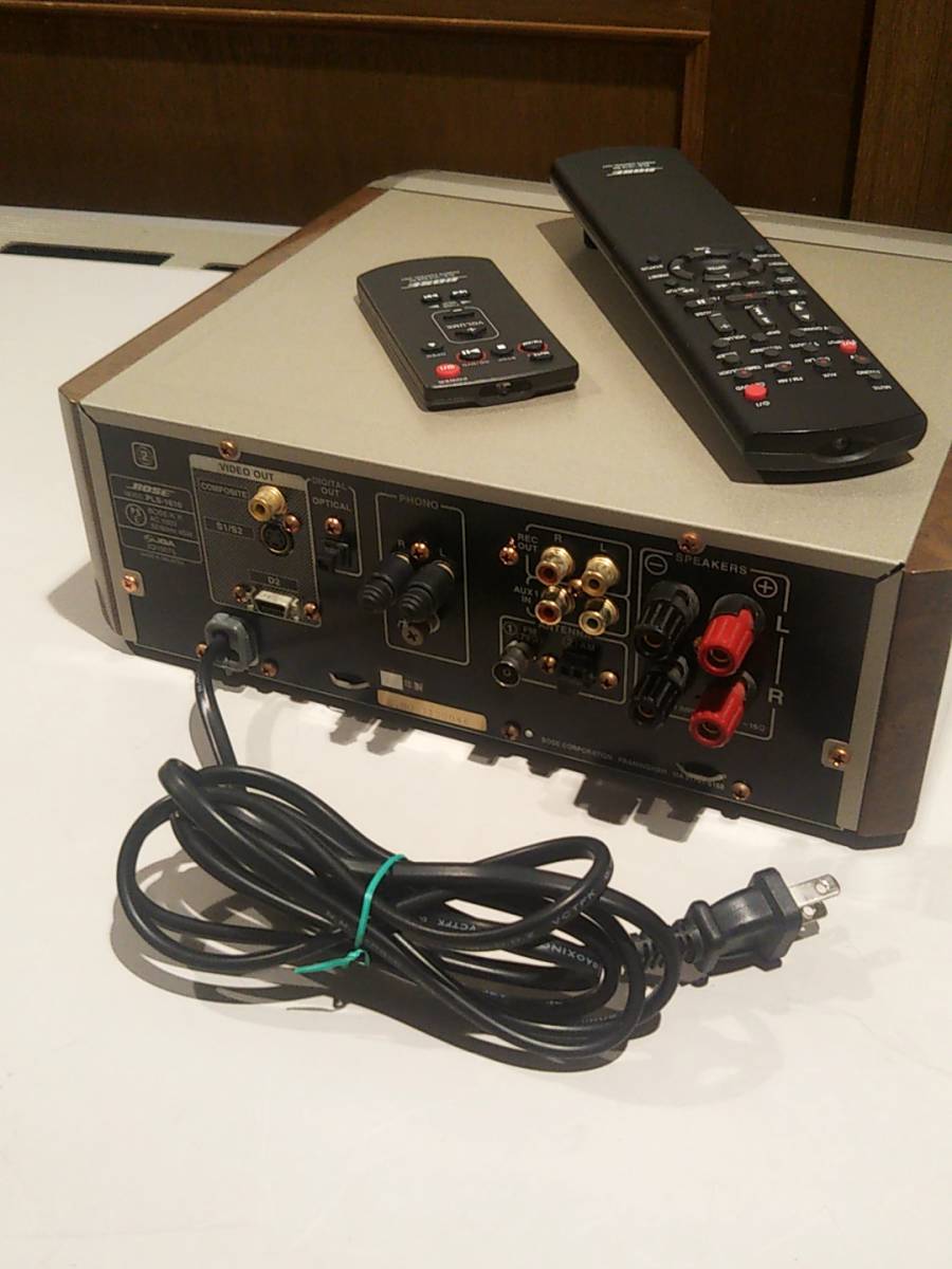 ☆BOSE PLS-1610☆CD/DVDレシーバーアンプ リモコン付き☆ 名機 ジャンク品