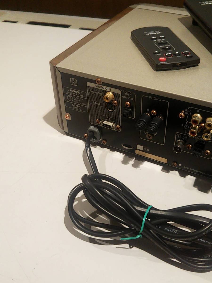 ☆BOSE PLS-1610☆CD/DVDレシーバーアンプ リモコン付き☆ 名機 ジャンク品