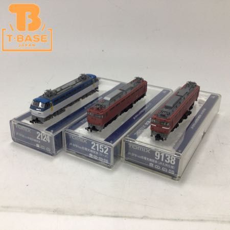 ノ*ル様 300円スタート！鉄道模型 ジャンク まとめ売り 1円～ ジャンク 欠品 TOMIX Nゲージ 2152 EF81 300形電気機関車、9138
