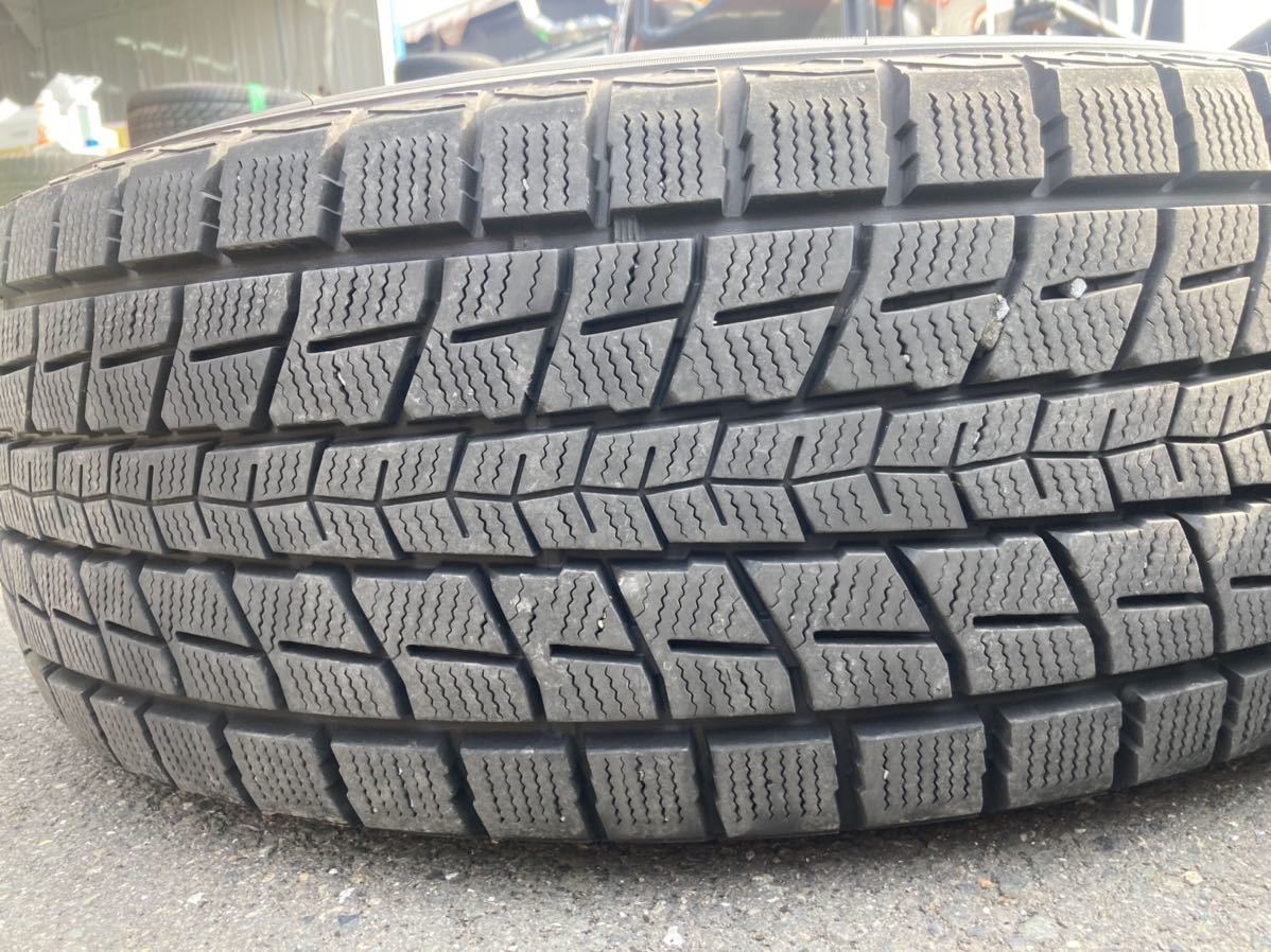 中古】150プラド中期純正ホイール☆ダンロップ 265/65R17スタッドレス 