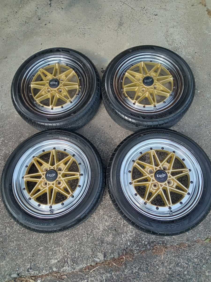 WORK エクイップ03 15インチタイヤセット165/55R15 (ラジアルタイヤ