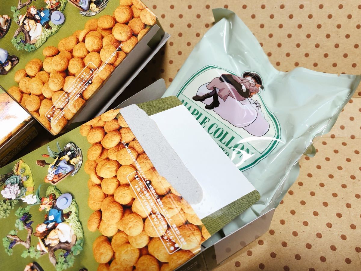 赤毛のアン とろけるメイプルシロップのクッキー 海洋堂 北陸製菓