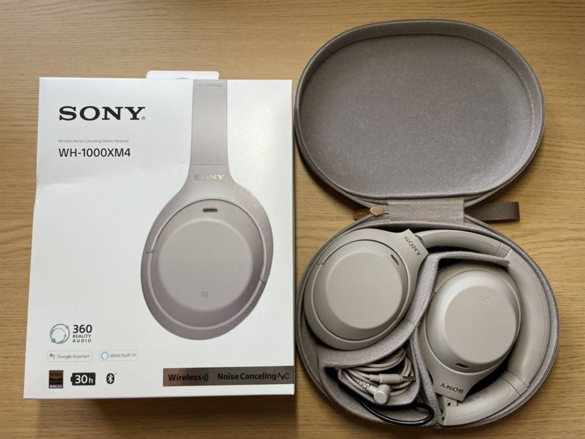 ワイヤレスヘッドホン WH-1000XM4 シルバー［並行輸入品］ wh1000xm4