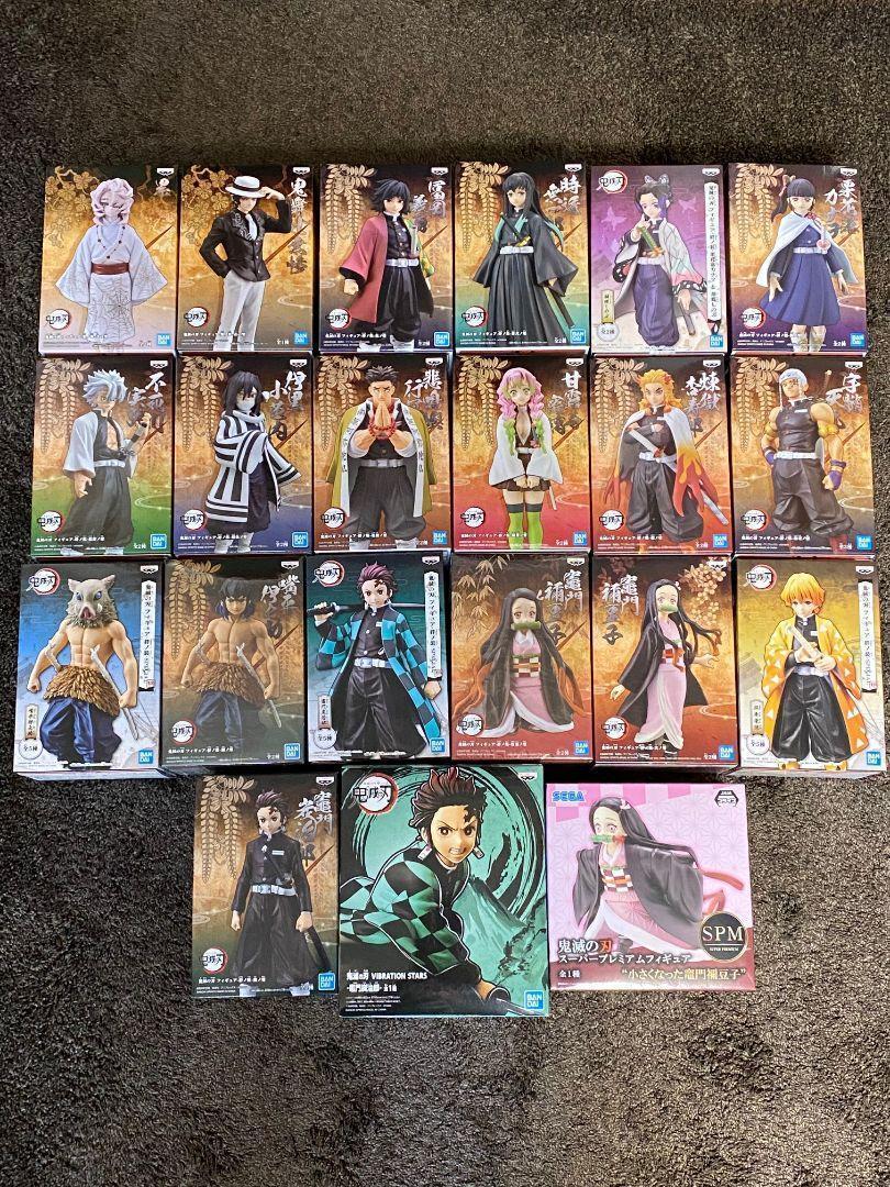 鬼滅の刃 フィギュア 絆の装 ２１個セット 新品 バンプレスト_1