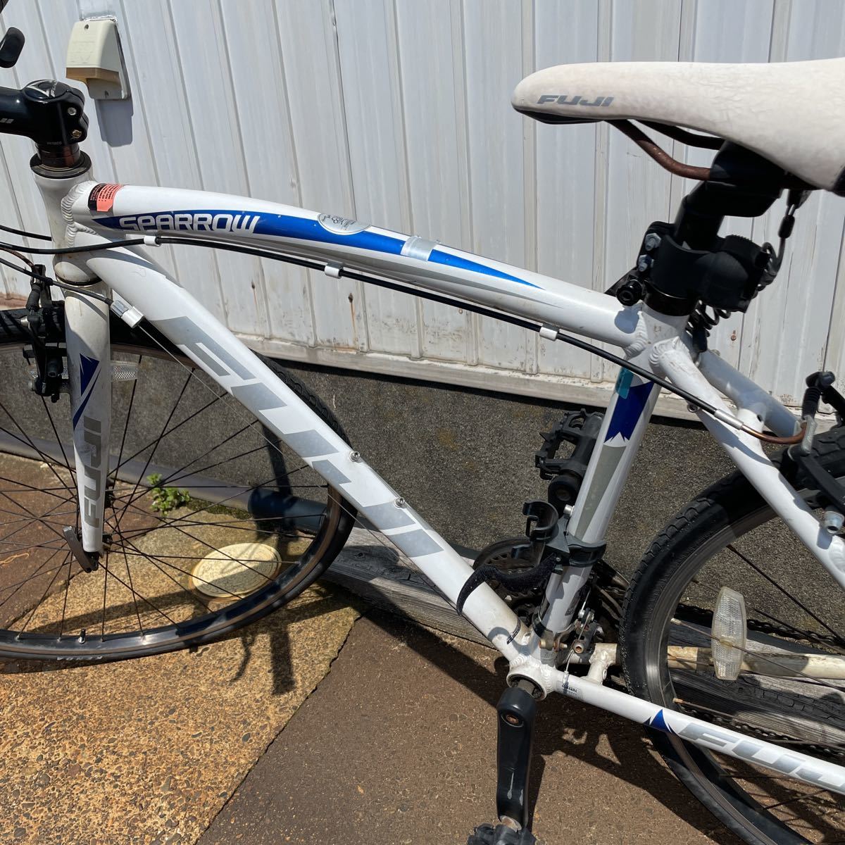 ○JD fuji（フジ）sparrow（スロウパロウ）3x8/24段 クロスバイク中古 