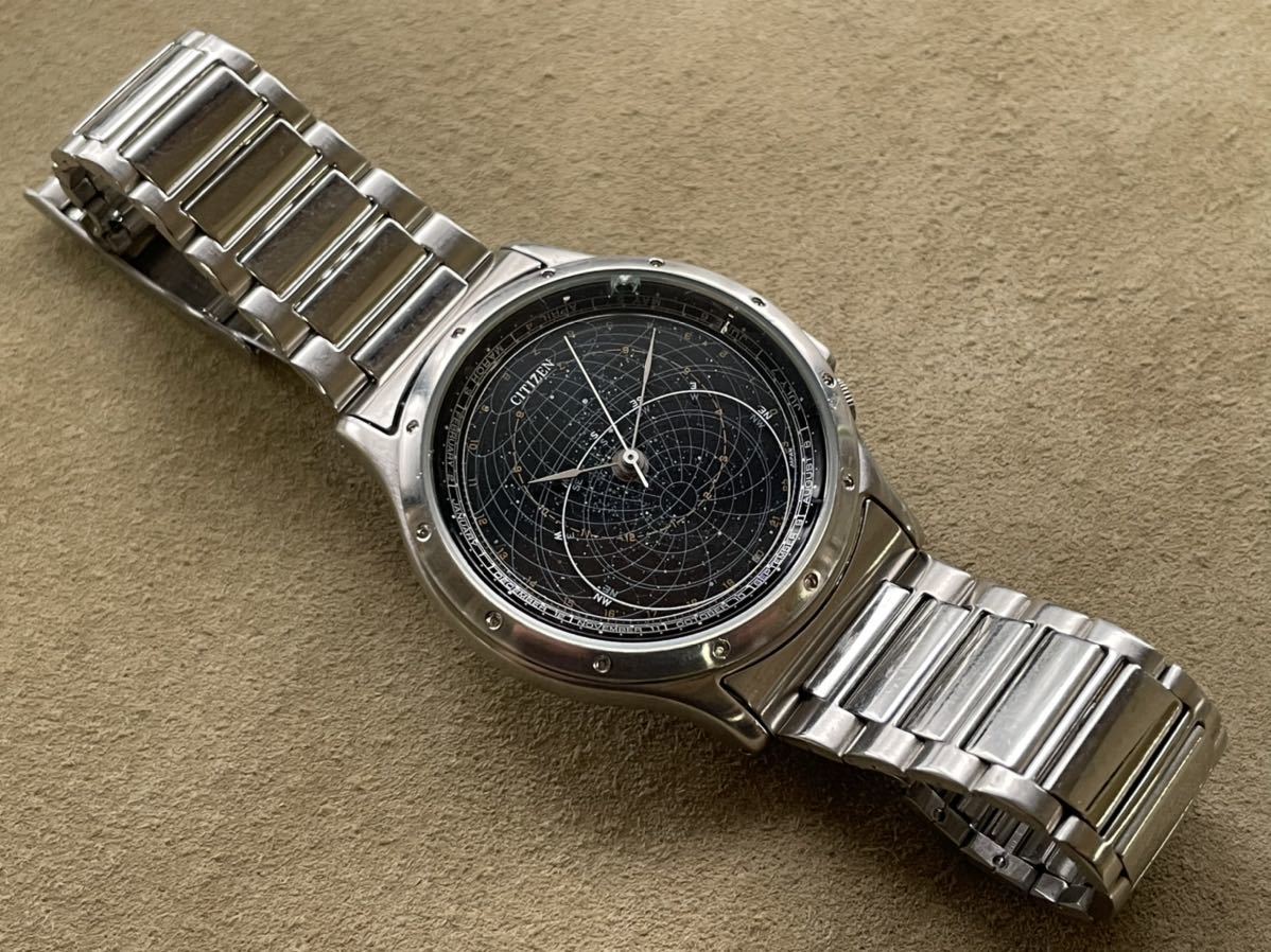 CITIZEN 天文時計 コスモサイン 希少 天体 宇宙に関心が高まるなか、最注目の天体時計「カンパノラ コスモサイン