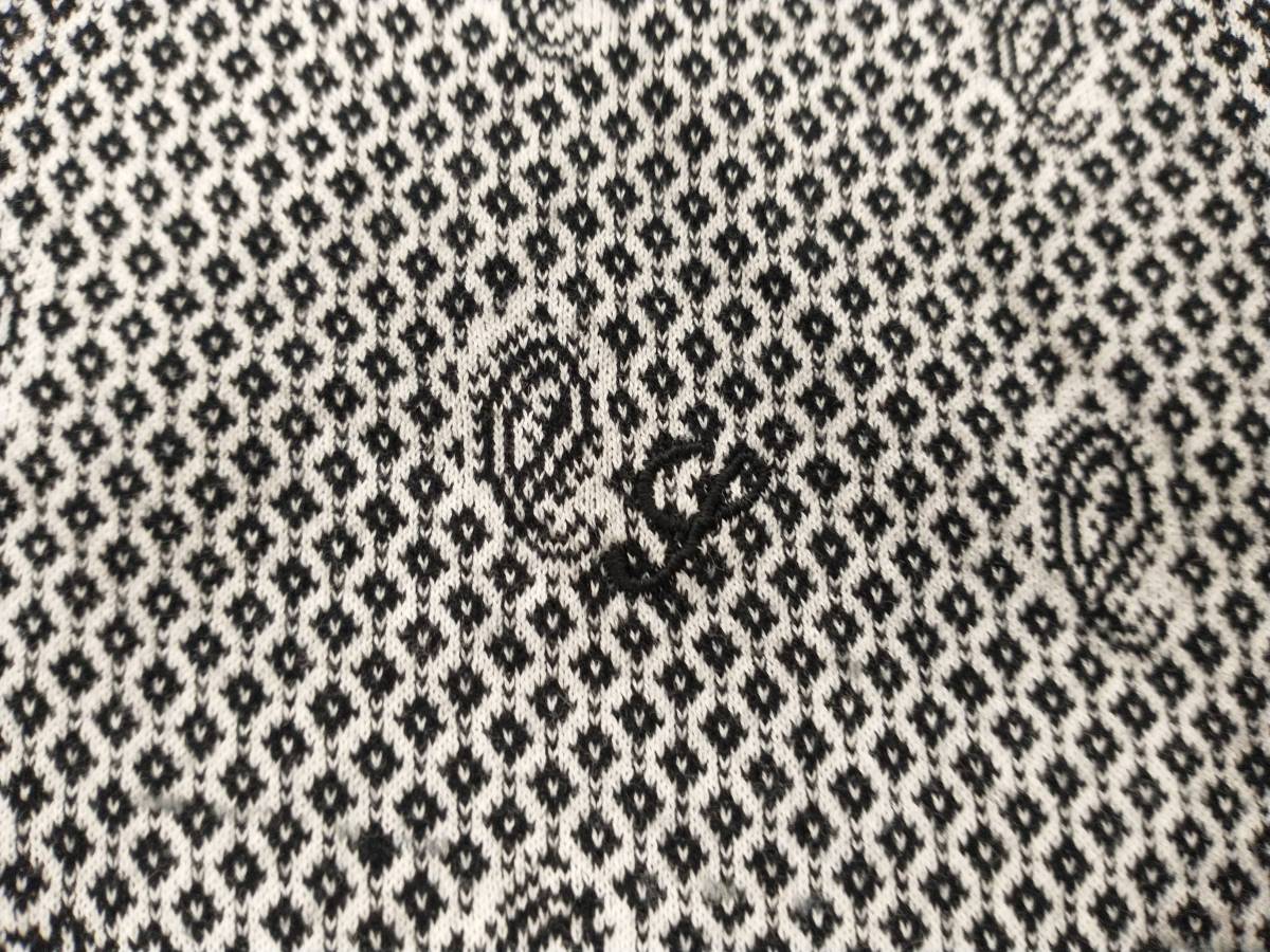 16AW Supreme シュプリーム Paisley L/S Polo 長袖ポロシャツ 
