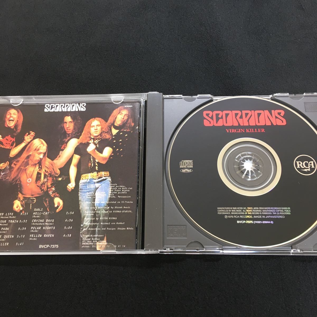 スコーピオンズ 狂熱の蠍団 ヴァージン キラー】BVCP-7375 SCORPIONS 
