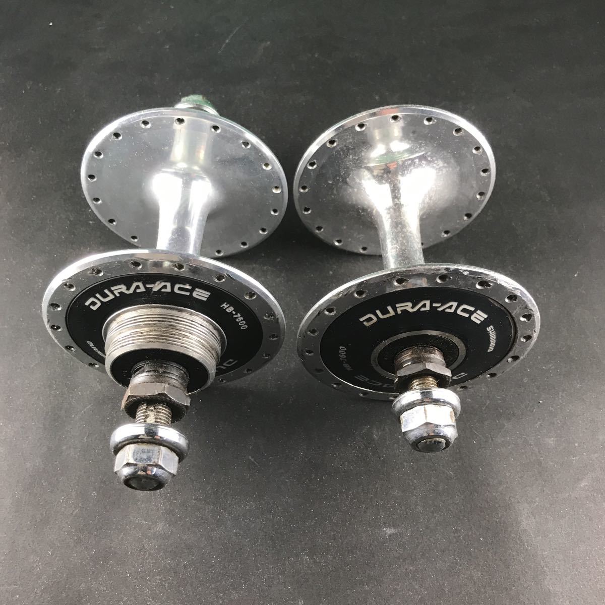 NJS SHIMANO DURAACE ハブ 36H 競輪 ピスト Shimano Dura Ace HB-7520