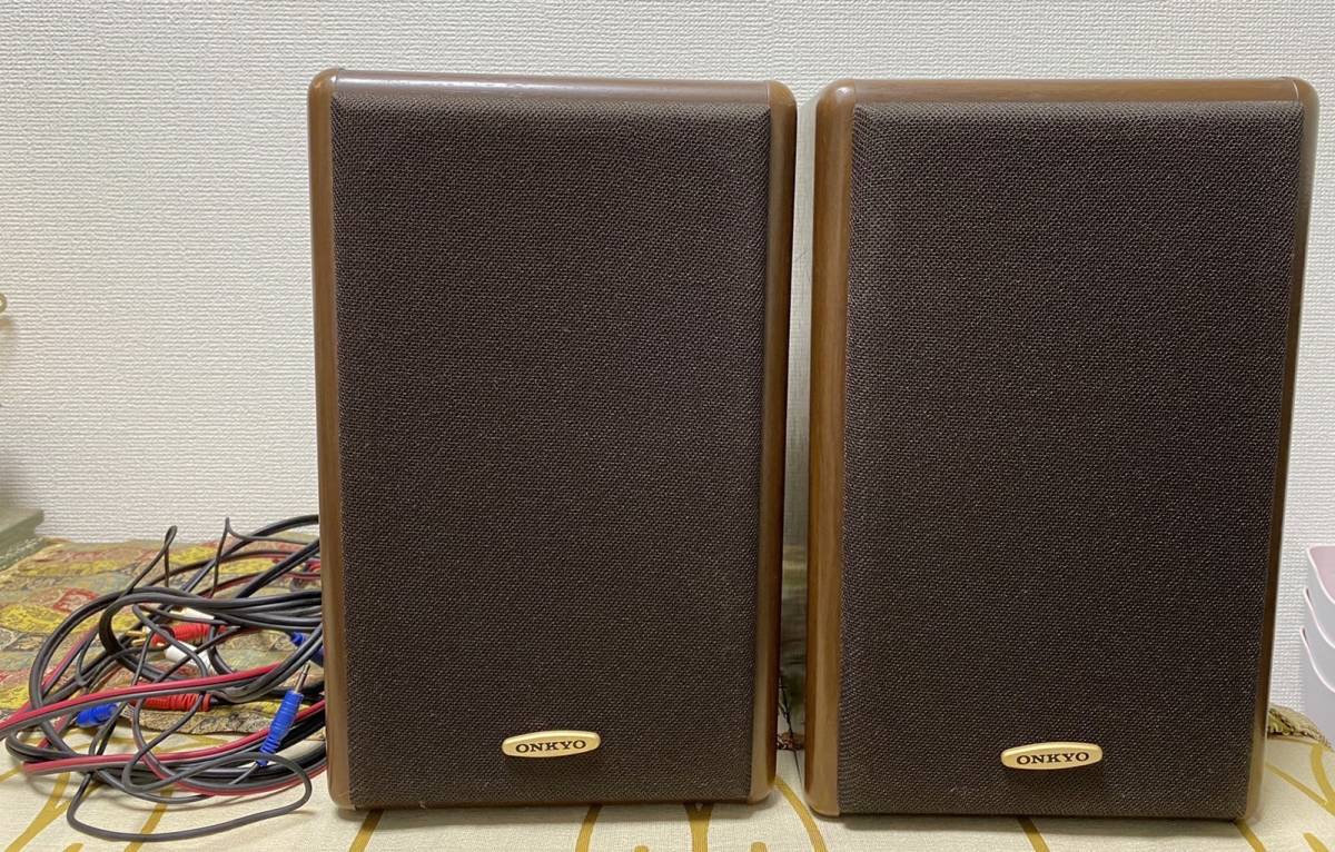 ONKYO オンキョー D-202A スピーカー コンポ 稼働品 ONKYO D-202A スピーカー ペアスピーカー Onkyo MD-111M