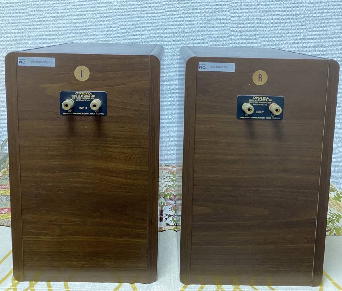 ONKYO オンキョー D-202A スピーカー コンポ 稼働品 ONKYO D-202A スピーカー ペアスピーカー Onkyo MD-111M