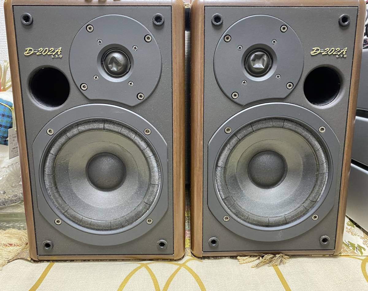 ONKYO オンキョー D-202A スピーカー コンポ 稼働品 ONKYO D-202A スピーカー ペアスピーカー Onkyo MD-111M