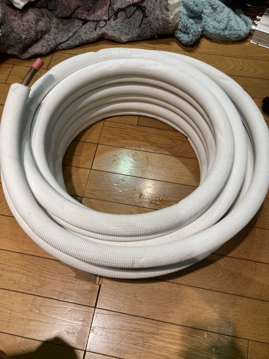 ペアコイル 冷媒菅 2分4分 エアコン配管 11m 因幡電工 エアコン配管用