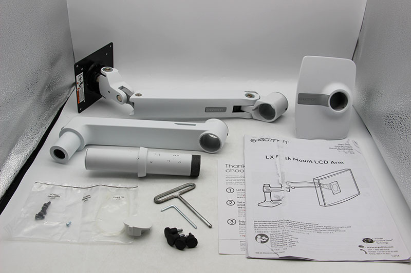 □ERGOTRON エルゴトロン LX デスクマウントアーム LCD Arm ホワイト  