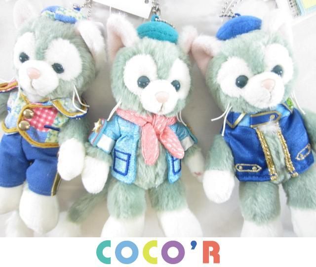10点セット ディズニー ジェラトーニ ぬいぐるみバッジ マスコット