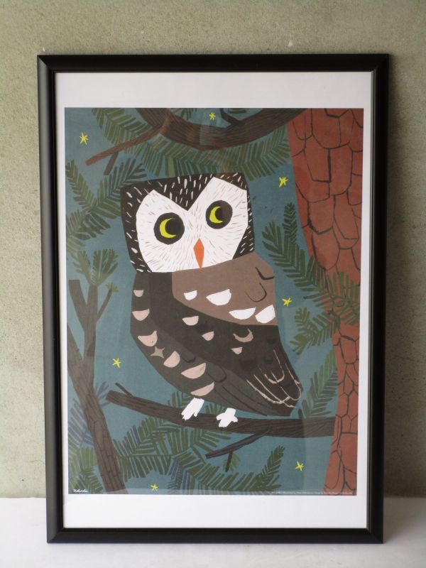 北欧 フィンランド Matti Pikkujms マッティ・ピックヤムサ フクロウの