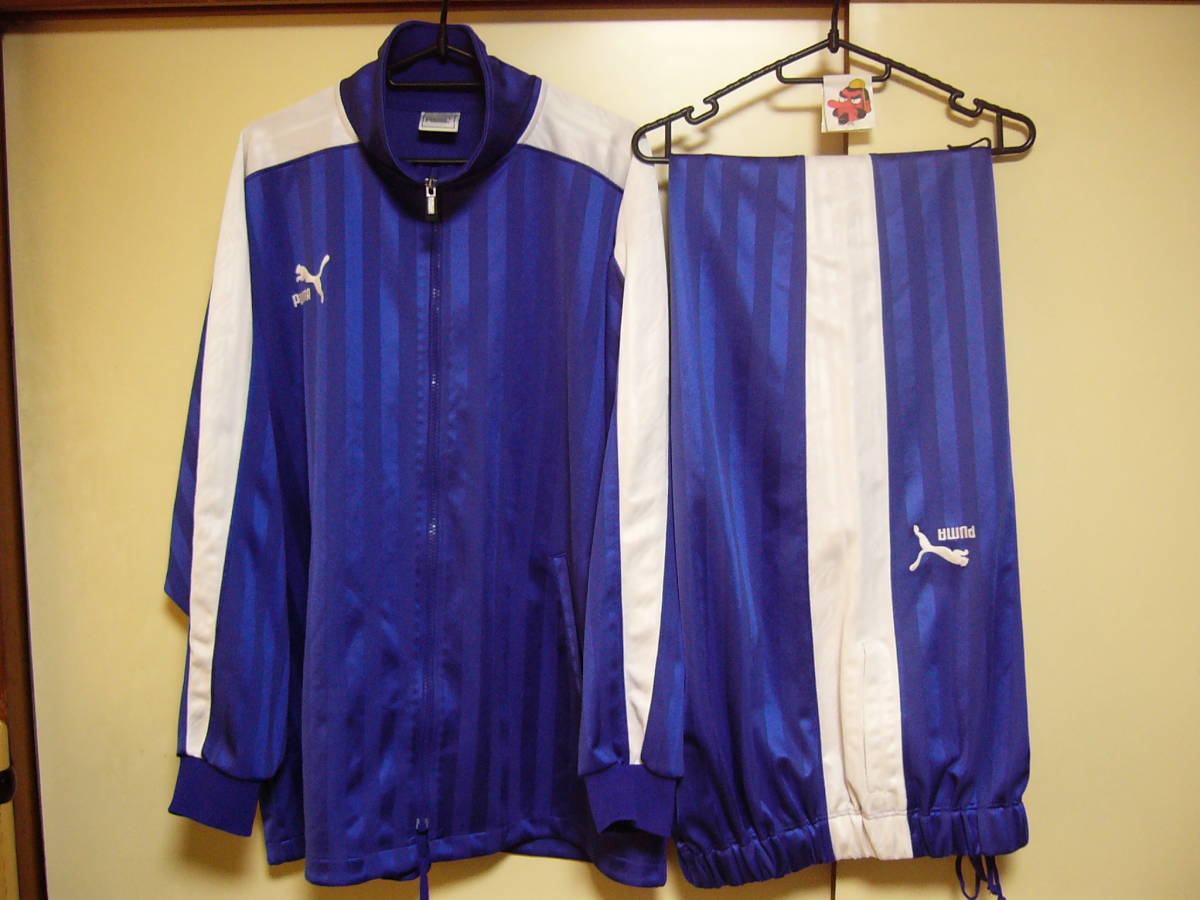 安い，お得PUMA プーマ ジャージ上下 XOセット カラー：ブルー／ホワイト(プーマ)｜売買されたオークション情報、yahooの商品情報をアーカイブ公開 - オークファン ジャージ
