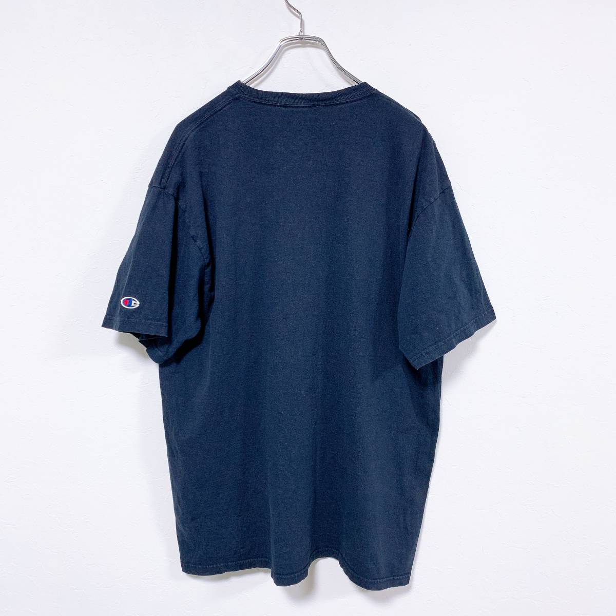 海外輸入古着 チャンピオン Champion ジョージ ワシントン大学 カレッジ Tシャツ メンズ Xlサイズ ネイビー 半袖tシャツ 売買されたオークション情報 Yahooの商品情報をアーカイブ公開 オークファン Aucfan Com