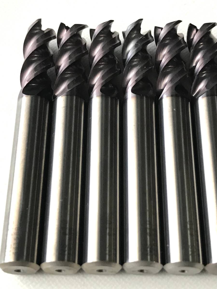 説明必読※ NS TOOL 日進工具 超硬エンドミル 10mm！無限コート 強