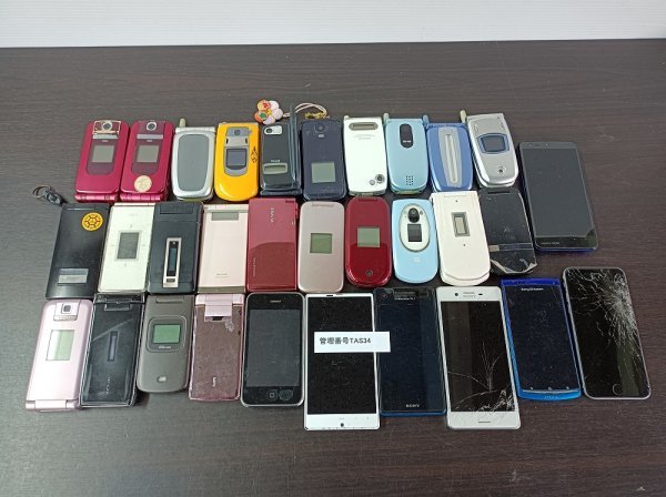 TAS34 ガラケー スマホ ジャンク品 おまとめ31点 ジャンク品 まとめ