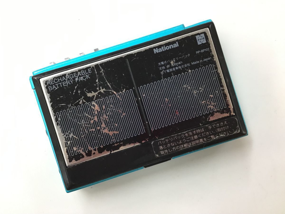 National RQ-JA100 ポータブルカセットプレーヤー◇ジャンク品 [9865JW