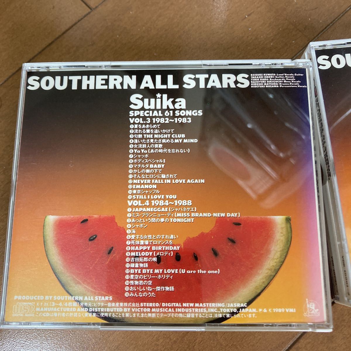 サザンオールスターズ 公式通販 すいか Suika ケース交換品 すいかCD