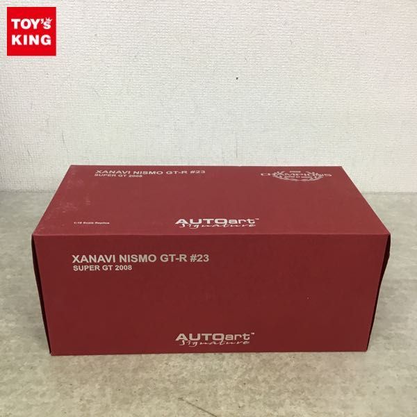 1円～ オートアート 1/18 ザナビー ニスモ GT-R #23 スーパーGT 2008