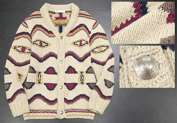 定価7.5万 ロンハーマンRon Hermanコンチョ ネイティブ カーディガン