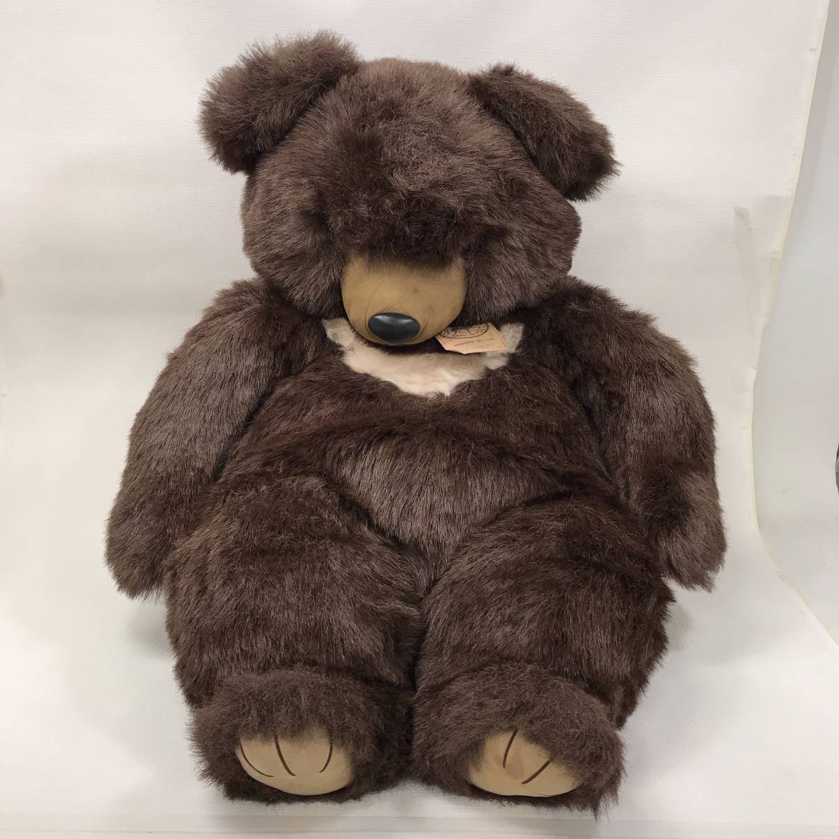 SUN AND STAR ぬいぐるみ クマ ブラウン希少品 ビンテージ タグ付き 同梱不可☆【ぬいぐるみ】SUN AND STAR サンアンドスター MOON BEAR