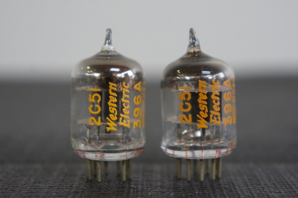 KH] Western Electric ウェスタンエレクトリック 2C51 396A 2本セット 