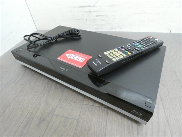 500GB シャープ 500GB☆15年☆シャープ⁄SHARP⁄AQUOS☆HDD⁄BDレコーダー