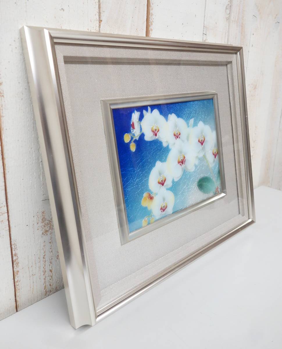 近代美術 アート 芸術＊七宝額 七宝焼額 七宝レリーフ 創作七宝 額絵 
