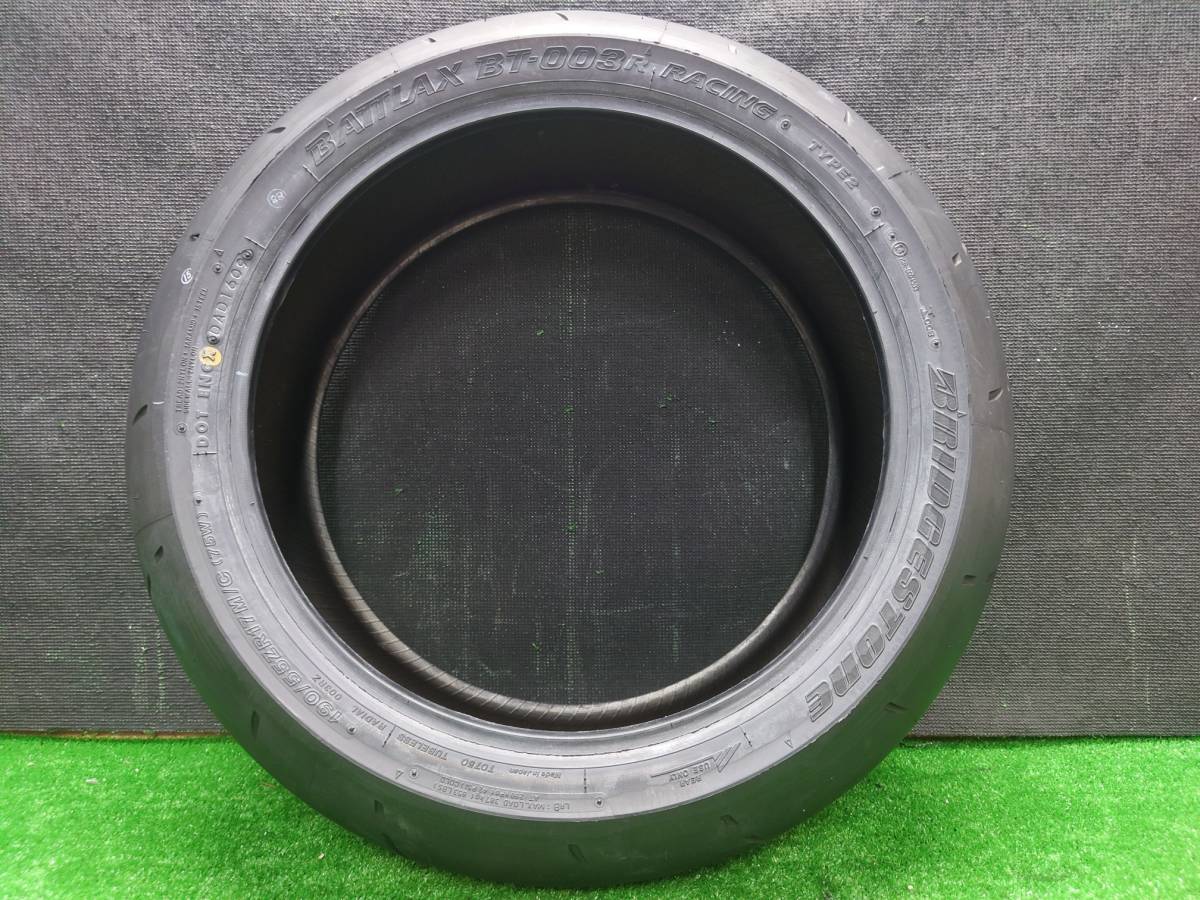 ブリジストン BATTLAX BT-003R 2009 190/55ZR17 中古 千葉県発