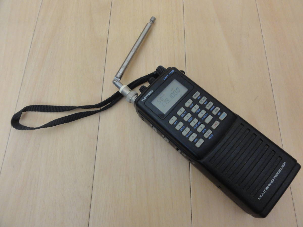 中古】YUPITERU ユピテル 広帯域受信機 MVT-7100 0.53～1650Mhz L・USB