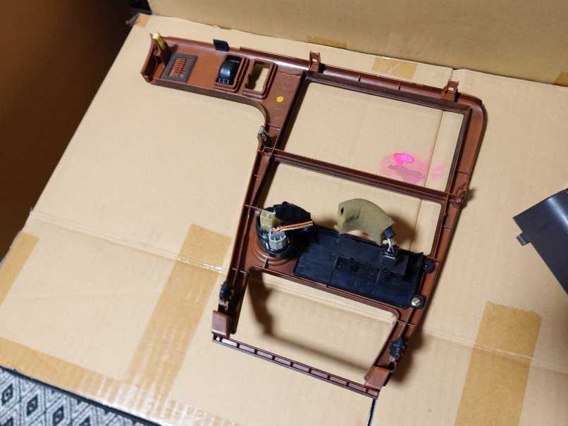 マークⅡ 100系 後期 インテリアパネル 木目調 HID GX100 JZX100 55405