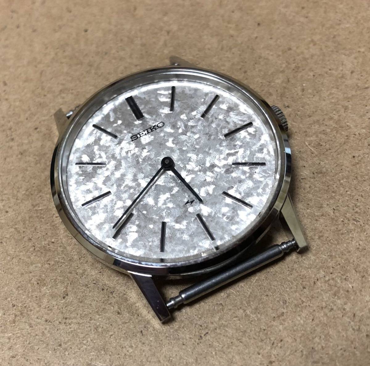 SEIKO シャリオ 2220-0430 手巻き 稼動品 最終(アナログ（手巻き 