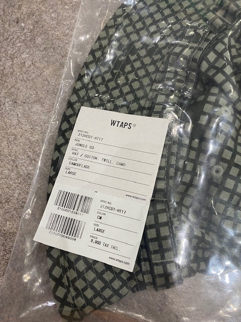 新品 □ WTAPS 21AW JUNGLE 03 HAT ジャングルハット CAMOUFLAGE カモ