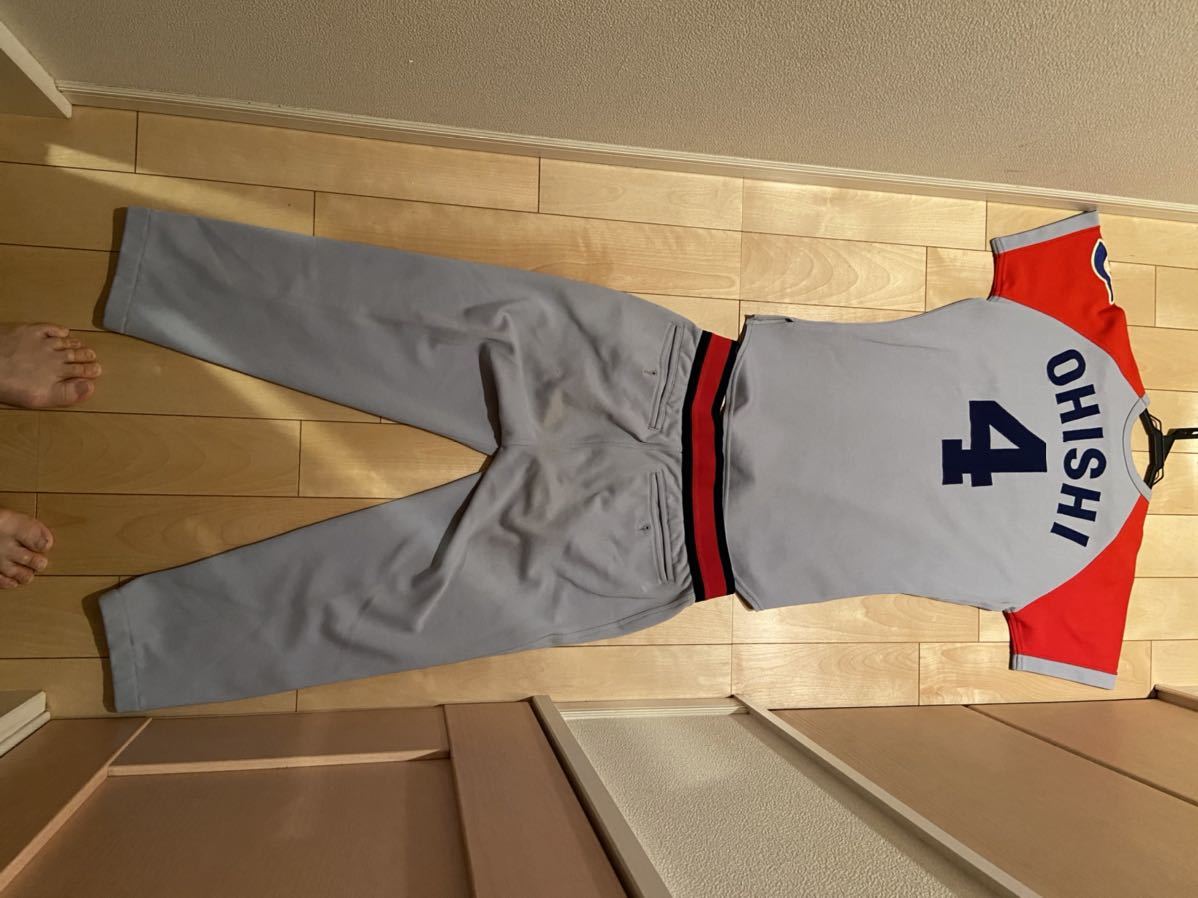 激レア！本物】近鉄バファローズ 大石大二郎選手 使用ユニホーム上下  