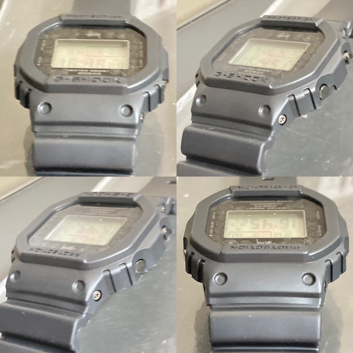 極美品 箱説付 G-SHOCK DW-5000ST-1JR STUSSY ステューシー25周年記念 