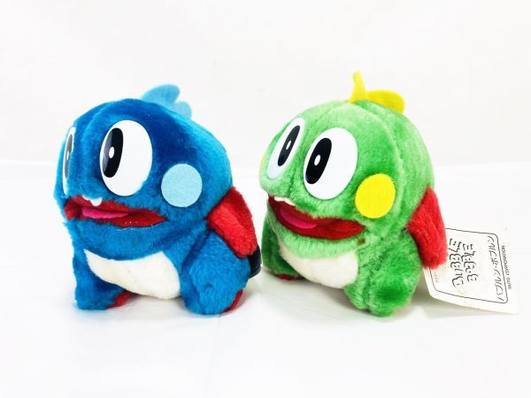 BUBBLE BOBBLE バブルン・ボブルン ぬいぐるみ TAITO タイトー ゲーム