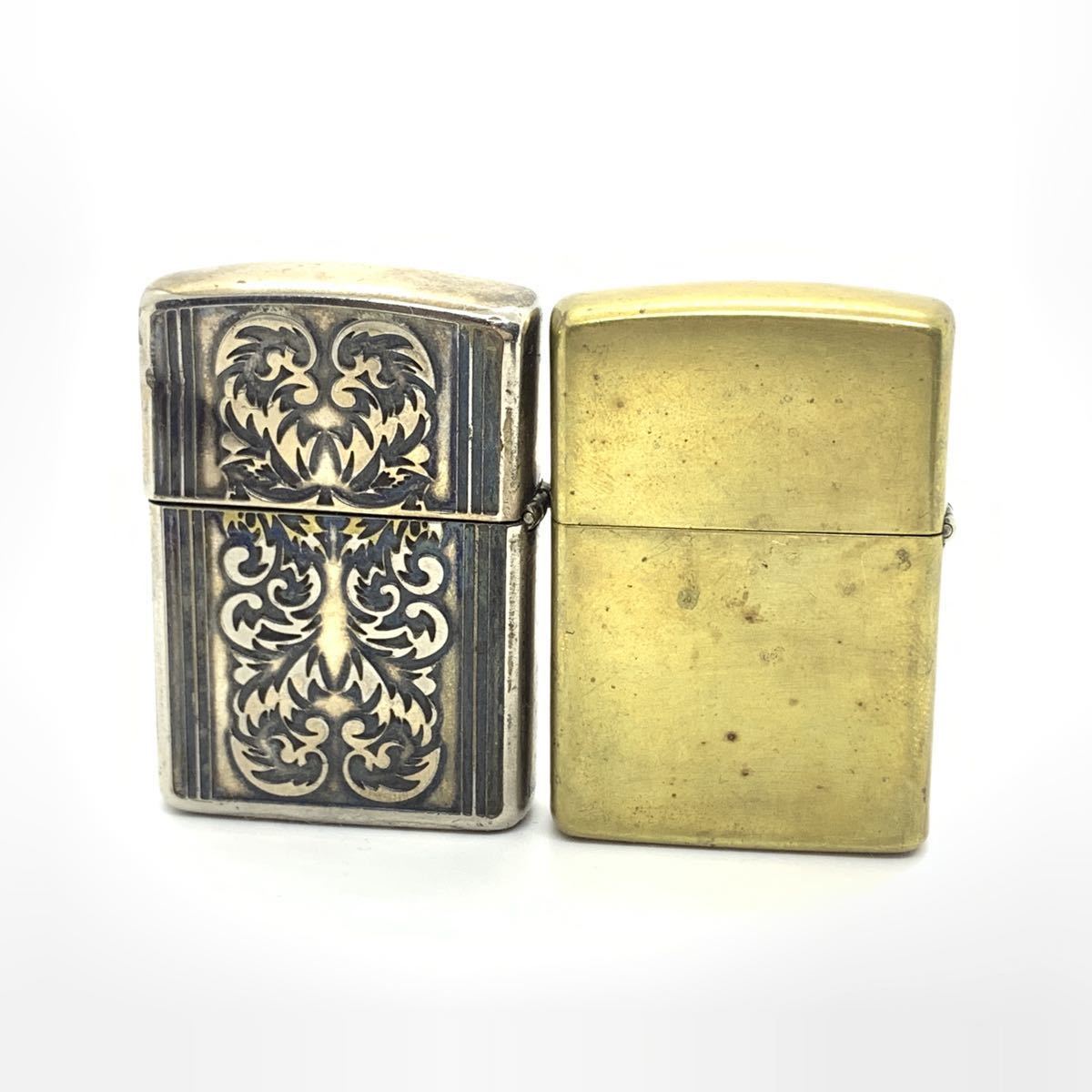 未使用品有り!!】ZIPPO ジッポー 5個まとめ ソリッドブラス アーマー 