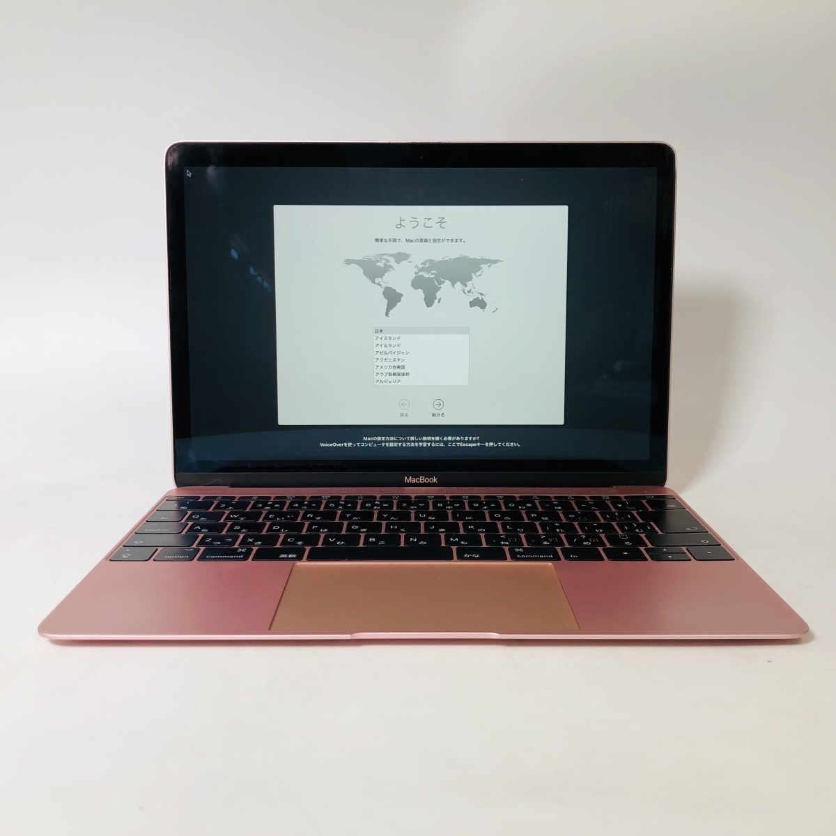  み MacBook 12インチ Mid 2017 Core m3 1.2GHz/8GB/SSD 256GB ローズゴールド MNYM2J/A(MacBook)｜売買されたオークション情報、yahooの商品情報をアーカイブ公開 - オークファン MacBook