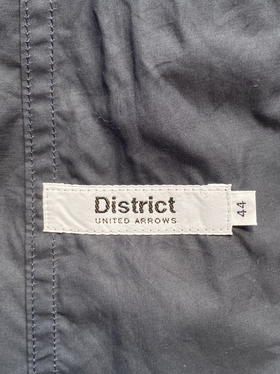 District（ディストリクト）の「＜District（ディストリクト | District 2026年最新Yahoo!オークション JILL ファッション 23区 &frasl; ジャケット 紺ブレ ウーステッドウールツイル district Product -district 1&frasl;4-Zip COVERALL