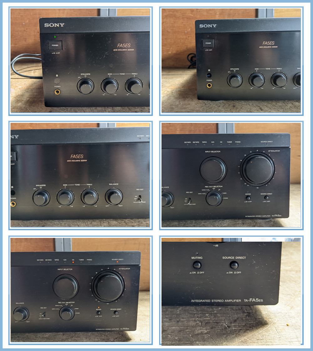 SONY TA-1120A 昭和のプリメインアンプ