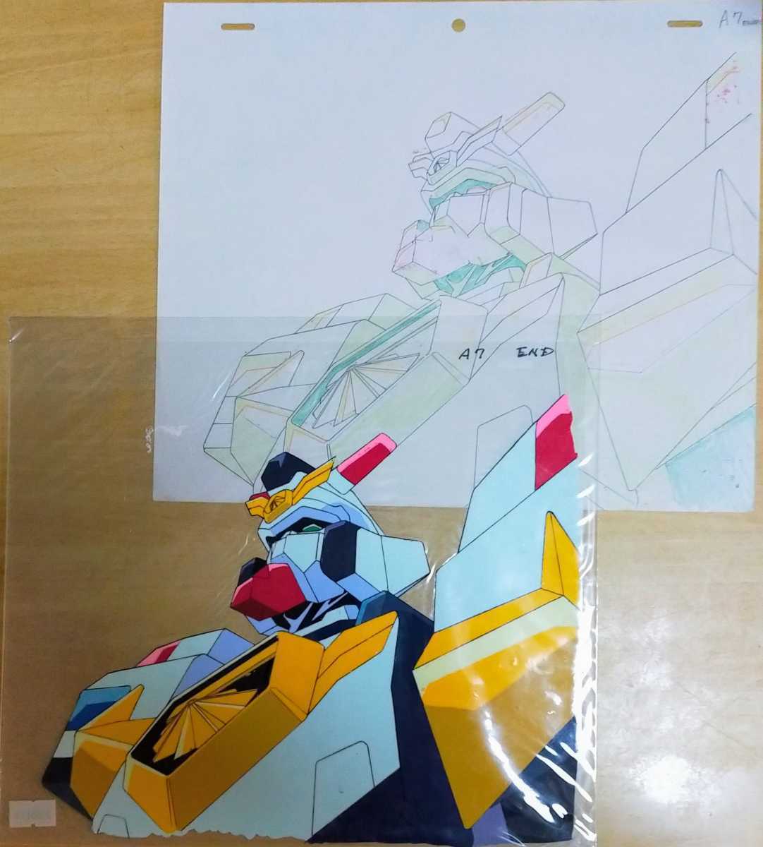 勇者警察ジェイデッカー(セル画,動画A7end)サンライズ作品  